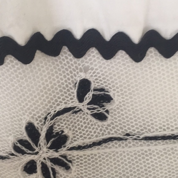 Black and white Nanette Lepore Tank blouse 4 - Picture 6 of 8